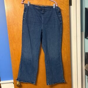 American Eagle Outfitters Classic Blue Wide Leg Jeans